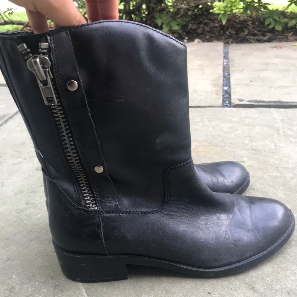 Black booties